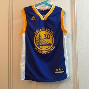 NBA/Adidas Steph Curry Jersey Youth Small